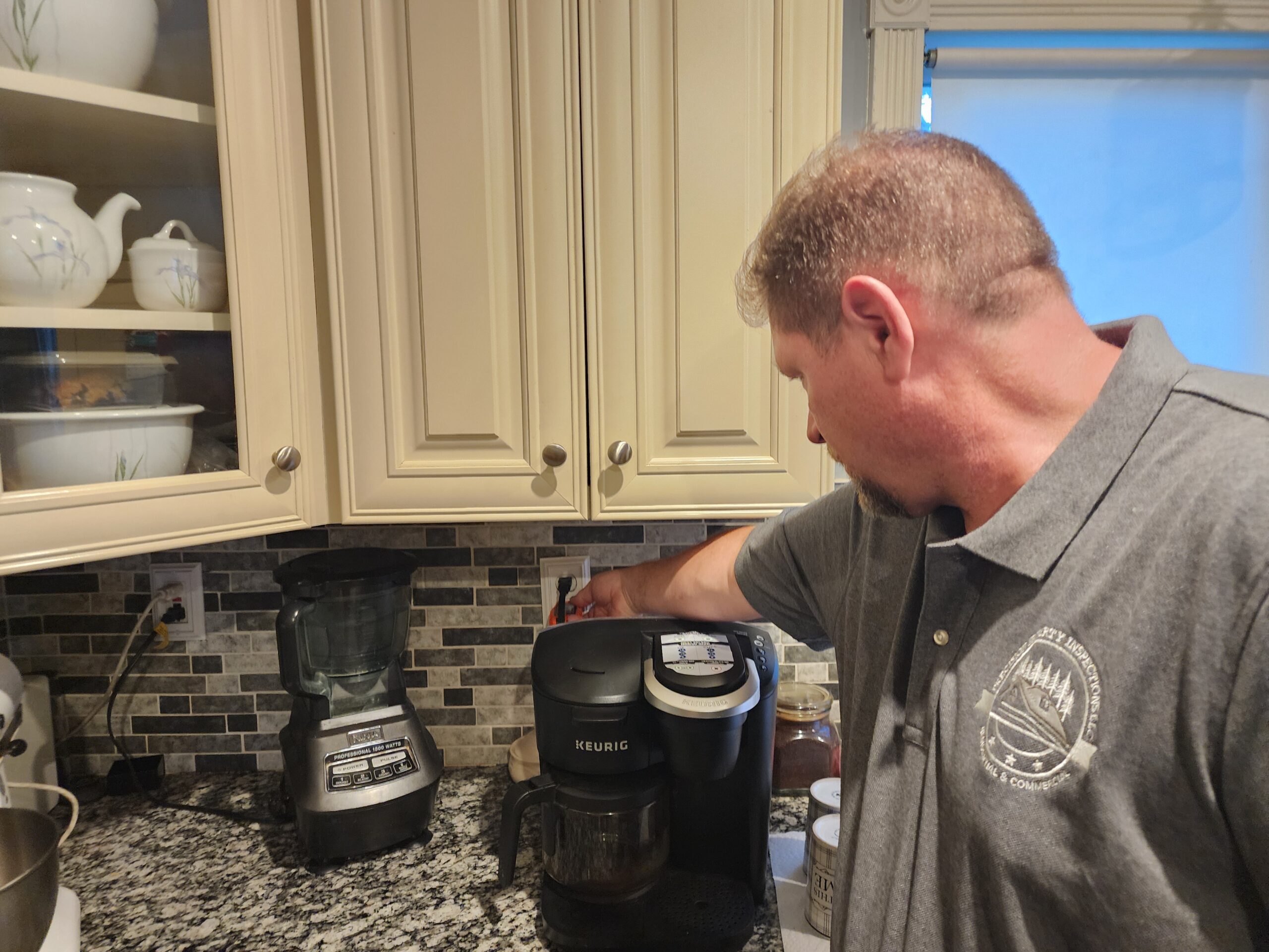 Home inspector Rick Sanderson